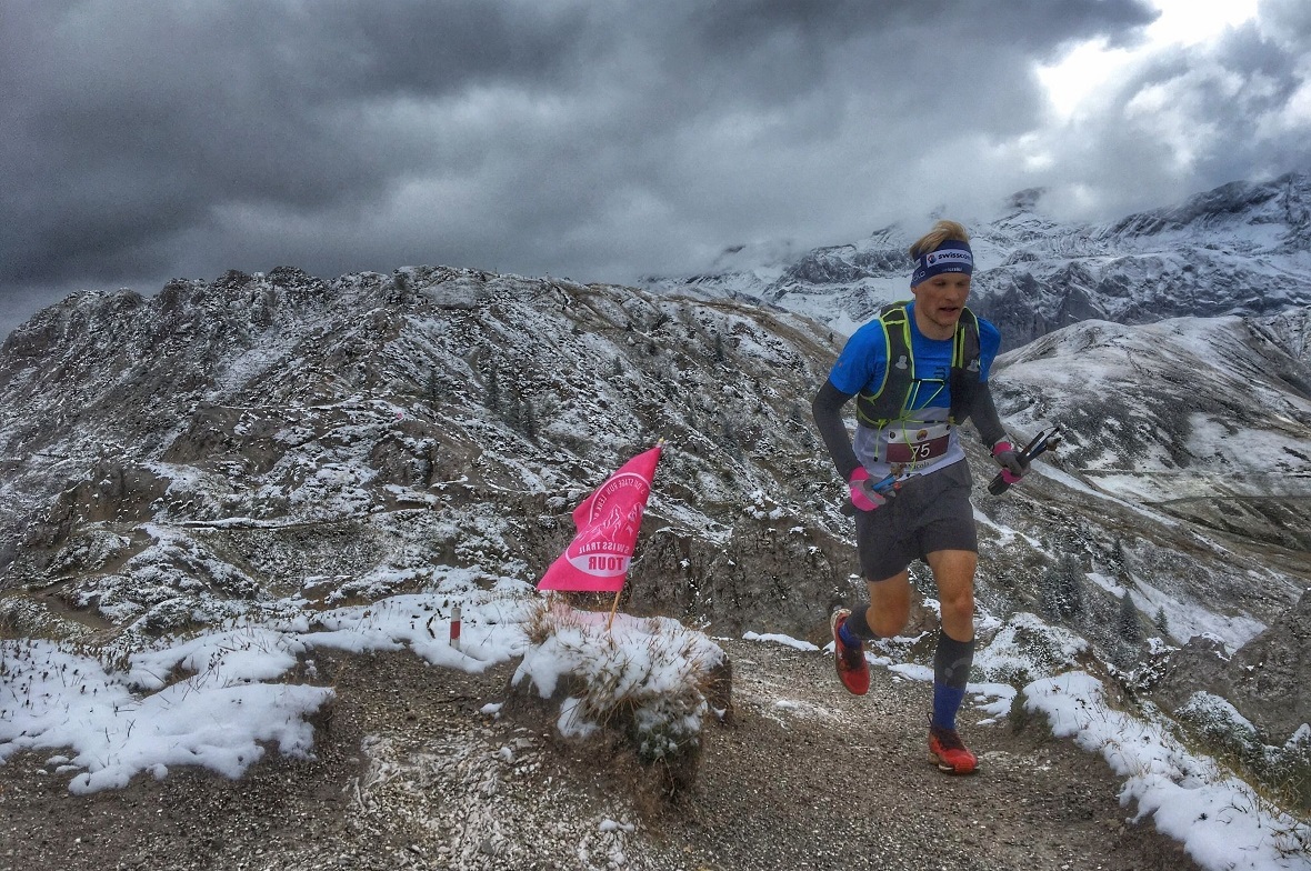 Nicola Buchs unterwegs an der Swiss Trail Tour.