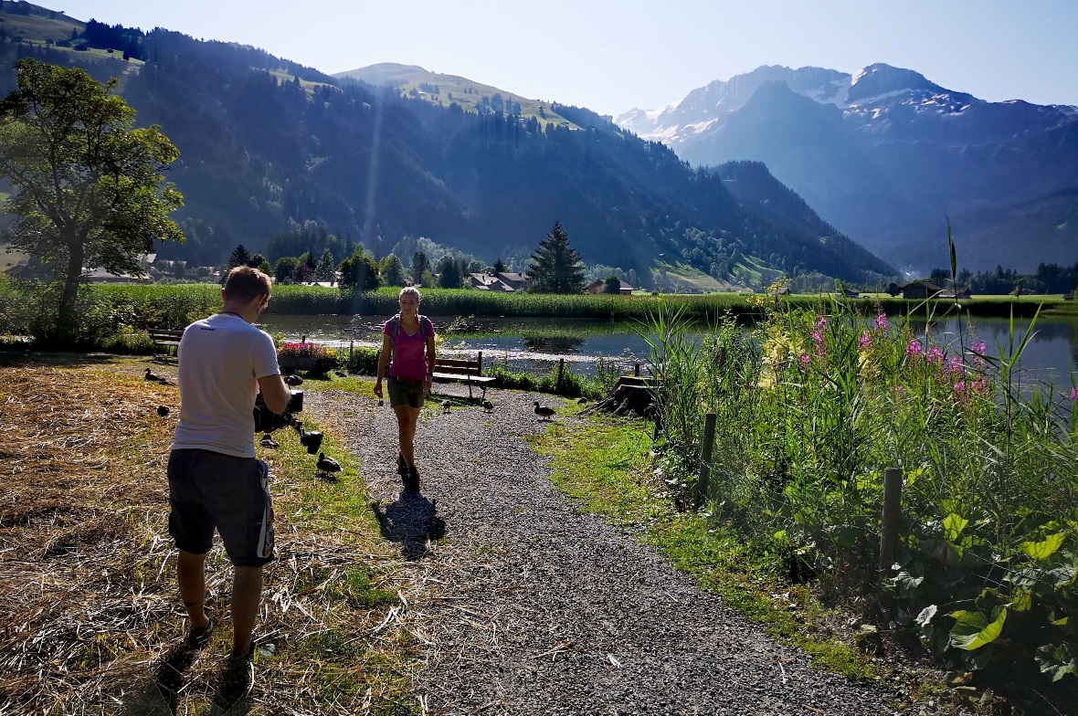 Nicole am Lenkerseeli