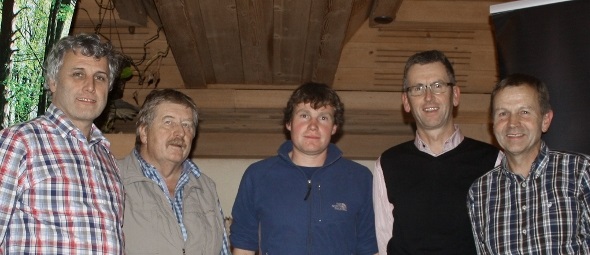 Niklaus Rieben, Hanspeter Abbühl, Silvan Allemann, Peter Liebi, Erich von Siebental.