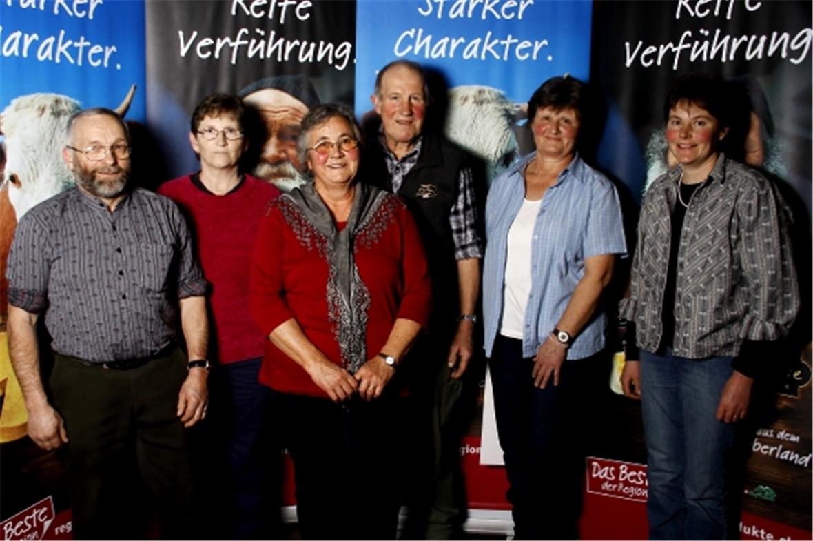 Niklaus u. Sabine Greber Kiental (Alp Eggmattli), Dori u. Walter Marmet Achseten...