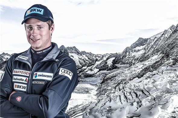Nils Mani fuhr in Zinal einen dritten Rang im Europacup-Super-G heraus.