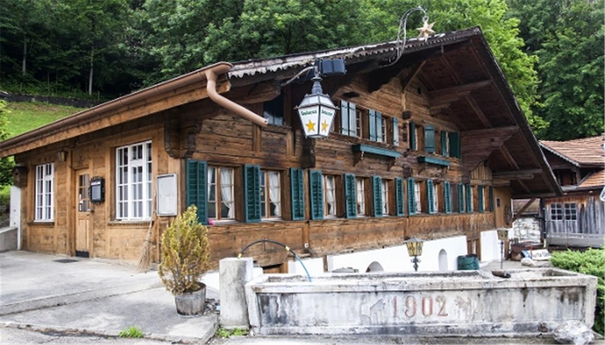 Noch muss viel getan werden im Restaurant ’Sternen’ in Reidenbach/Boltigen. Doch ab dem 25. Juli werden hier wieder Gäste bedient.