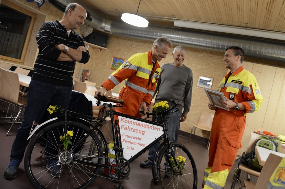 Nun übergibt er das Kommando seinem Nachfolger Oliver Buchs.