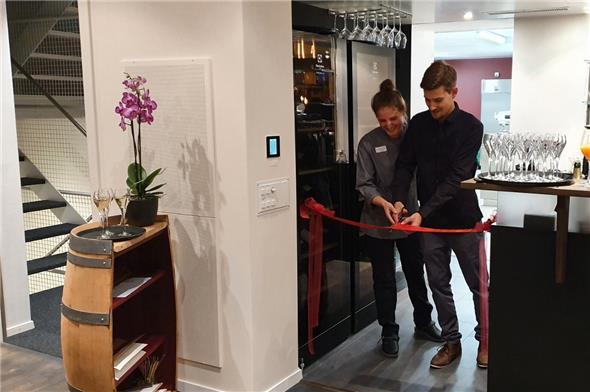 Offizielle Eröffnung des neuen Restaurants am 15. Oktober durch das junge Betreiberpaar: Gastgeber Pascal Gatschet und Küchenchefin Stefanie von Aesch.