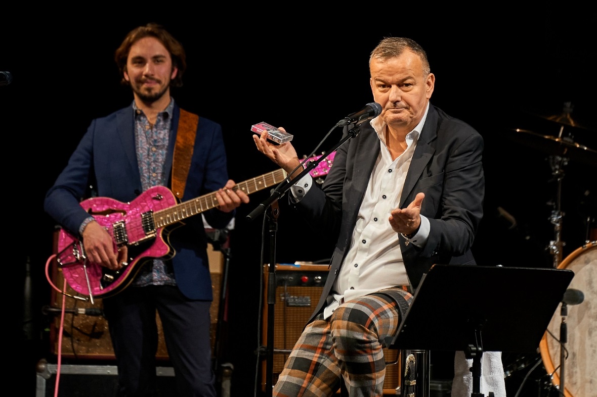 Old School: Philipp Fankhausers Musik gibt es nicht nur auf CD und Vinyl, sonder...