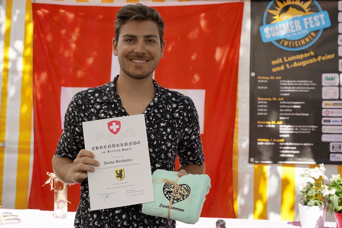 Olympia-Teilnehmer Joscha Burkhalter.