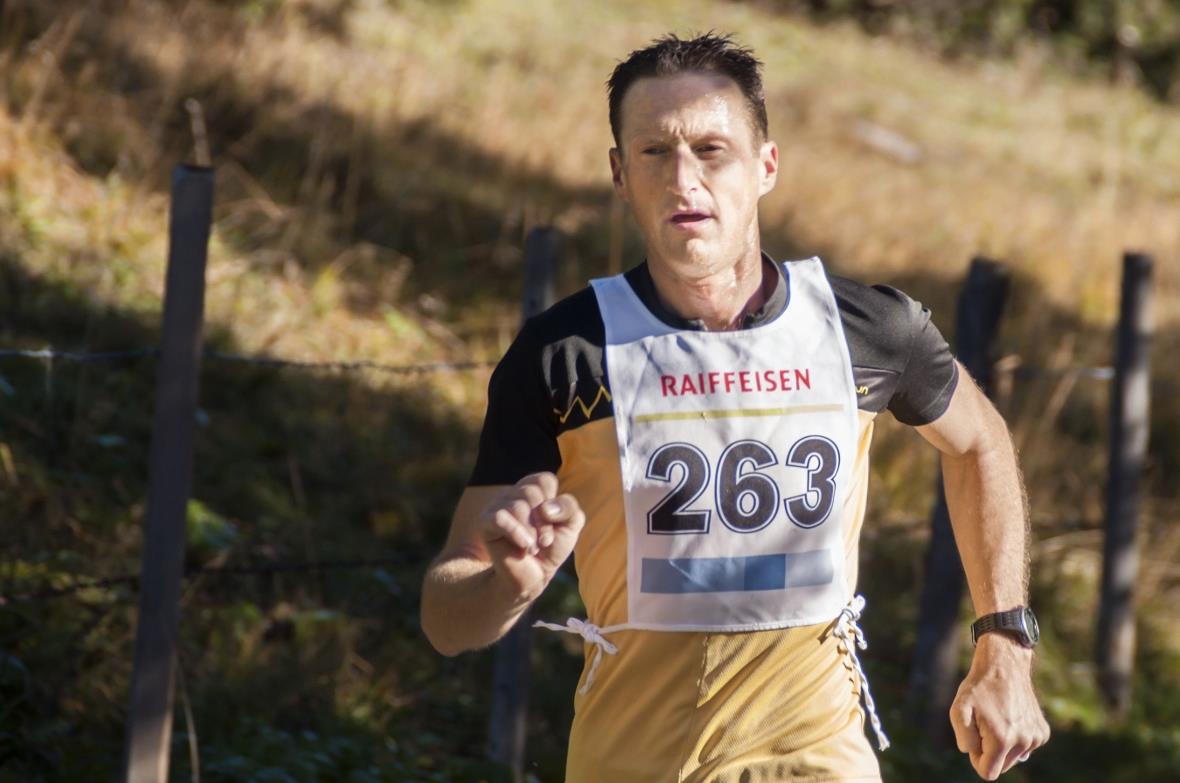 Patrick Feuz aus der Lenk siegt zum dritten Mal in Folge am Berglauf Feutersoey-Arnensee.