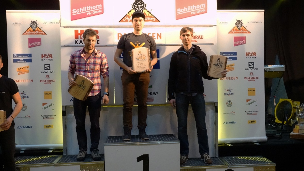 Patrick Zürcher auf dem Podest.