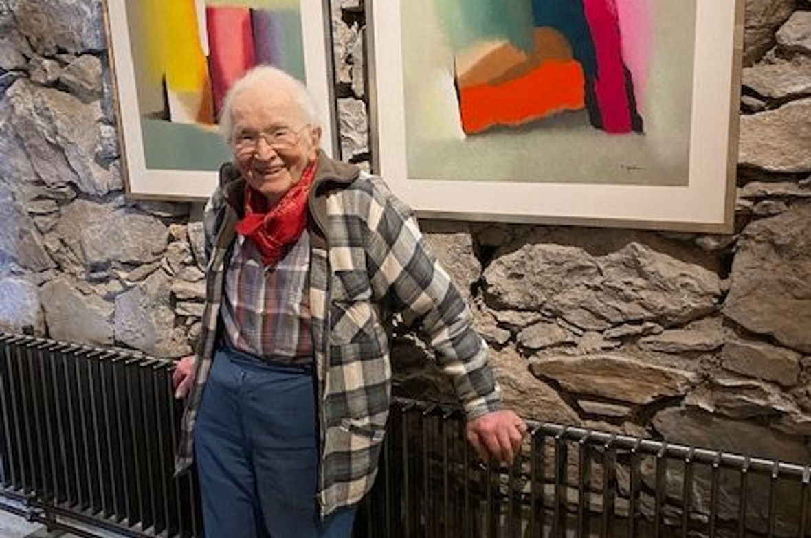 Paul Hählen stellt an der Lenk aus.