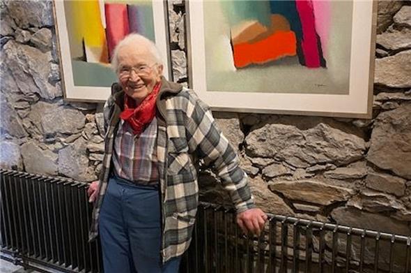 Paul Hählen stellt an der Lenk aus.