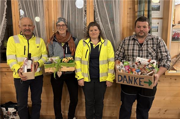 Peter Gempeler, Daniela Rufener, Regula Wyssmüller und Martin Grünenwald.