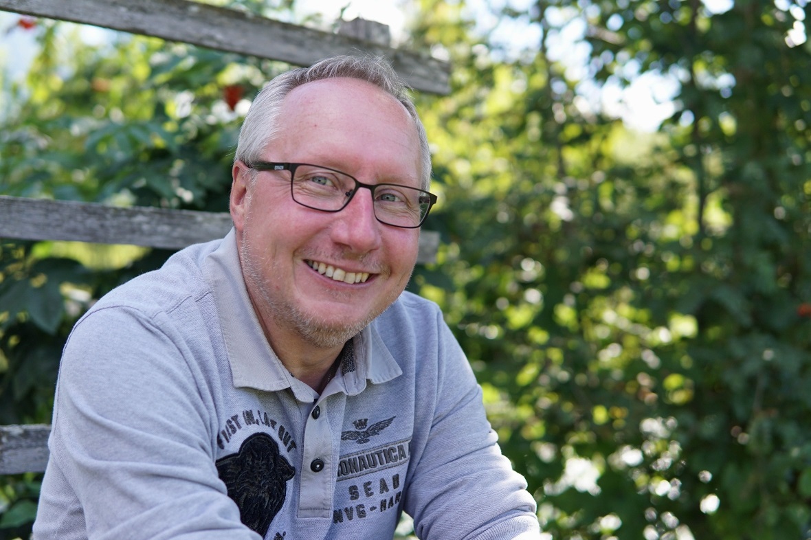 Pilot und Flugplatzchef Roland Ginggen