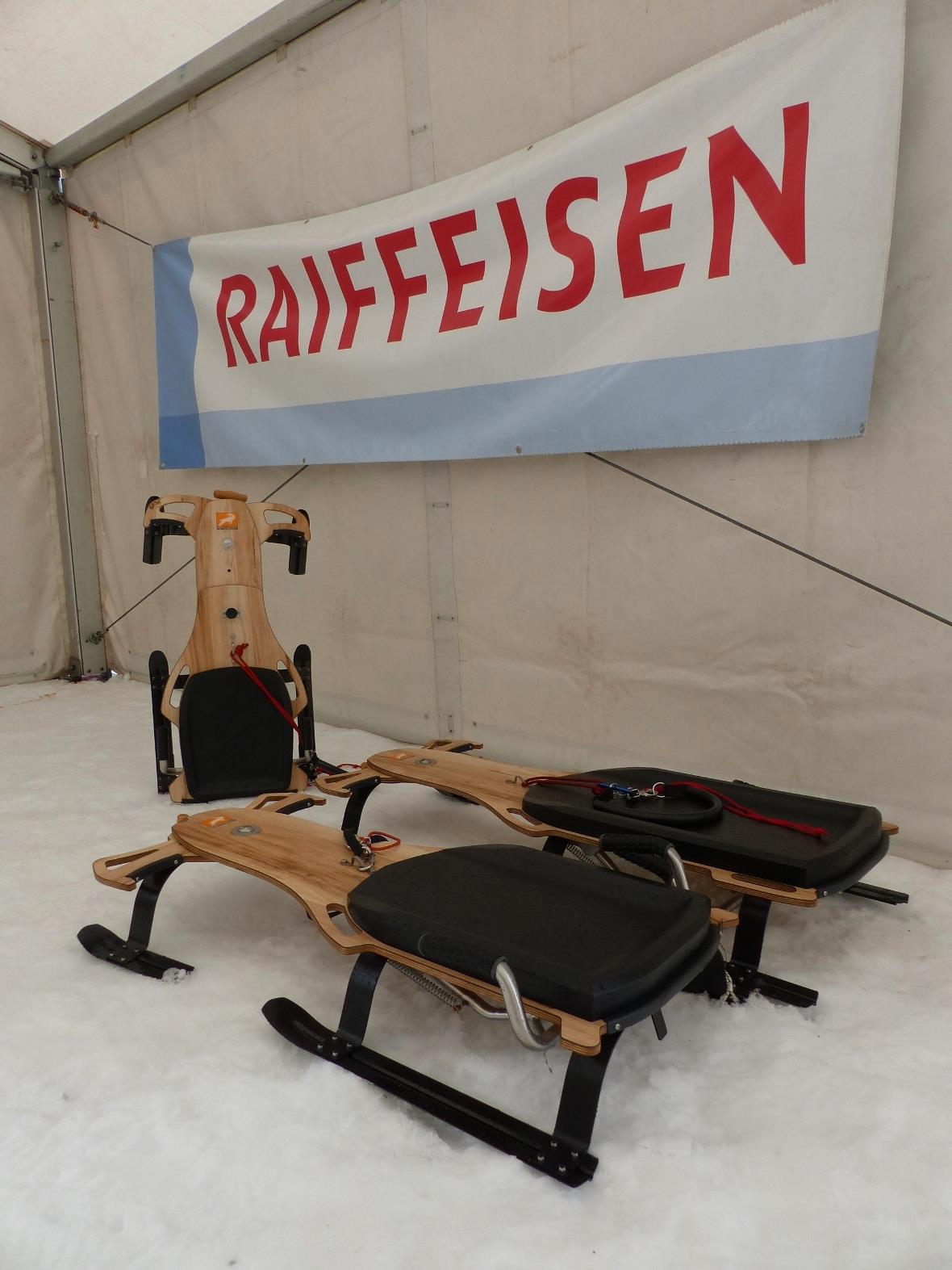 Pistenbock für auch für Kinder.