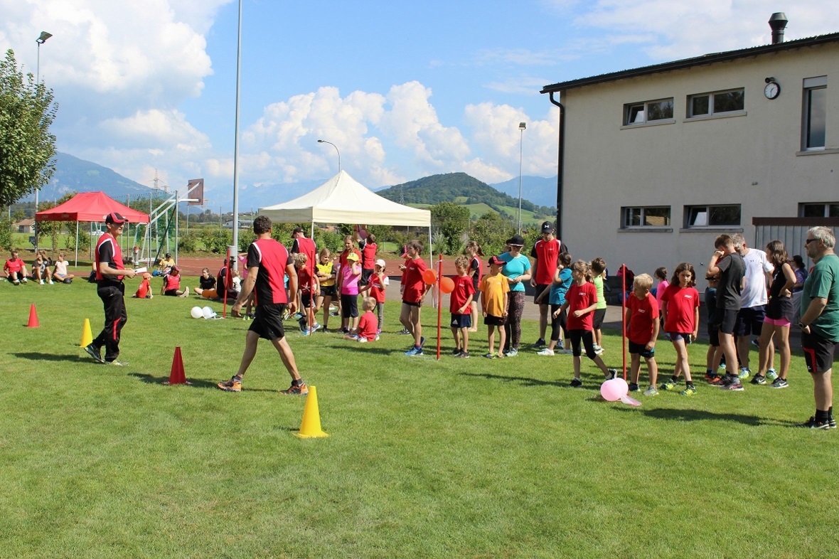 Plauschwettkampf am Jugitag.