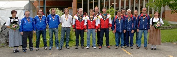 Podest Feld A: St. Stephan FSG , 2. Rang; Thun Stadt 1, 1. Rang und Buchholterberg 1, 3. Rang.