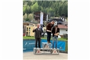 Podest Telemark, 1. Hannes Stampfer, Südtirol, 2. Bruno Brand, 3. Frédy Abächerl...