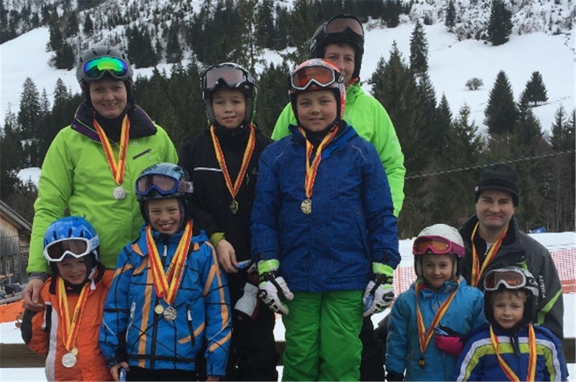 Podest der Familienkategorie.