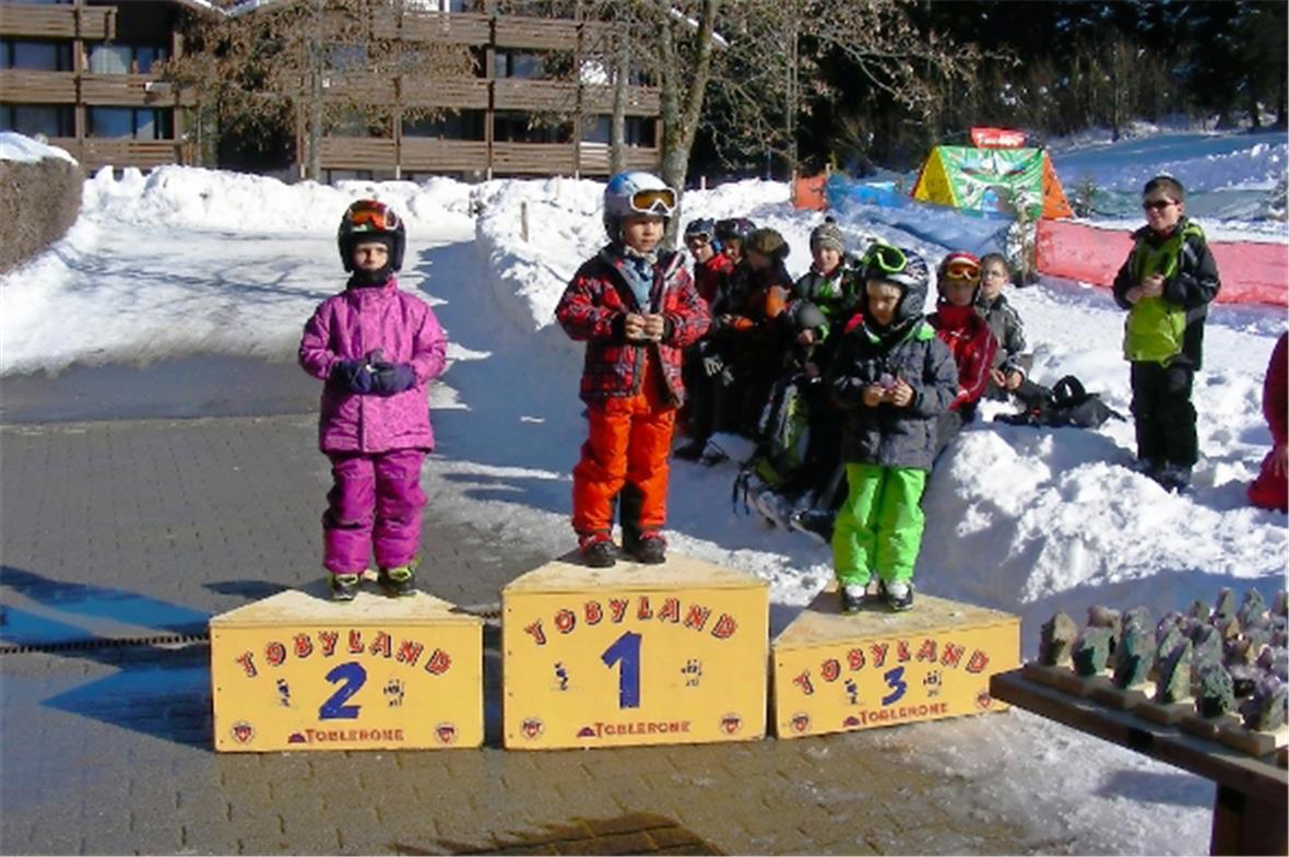 Podest der Kindergärteler