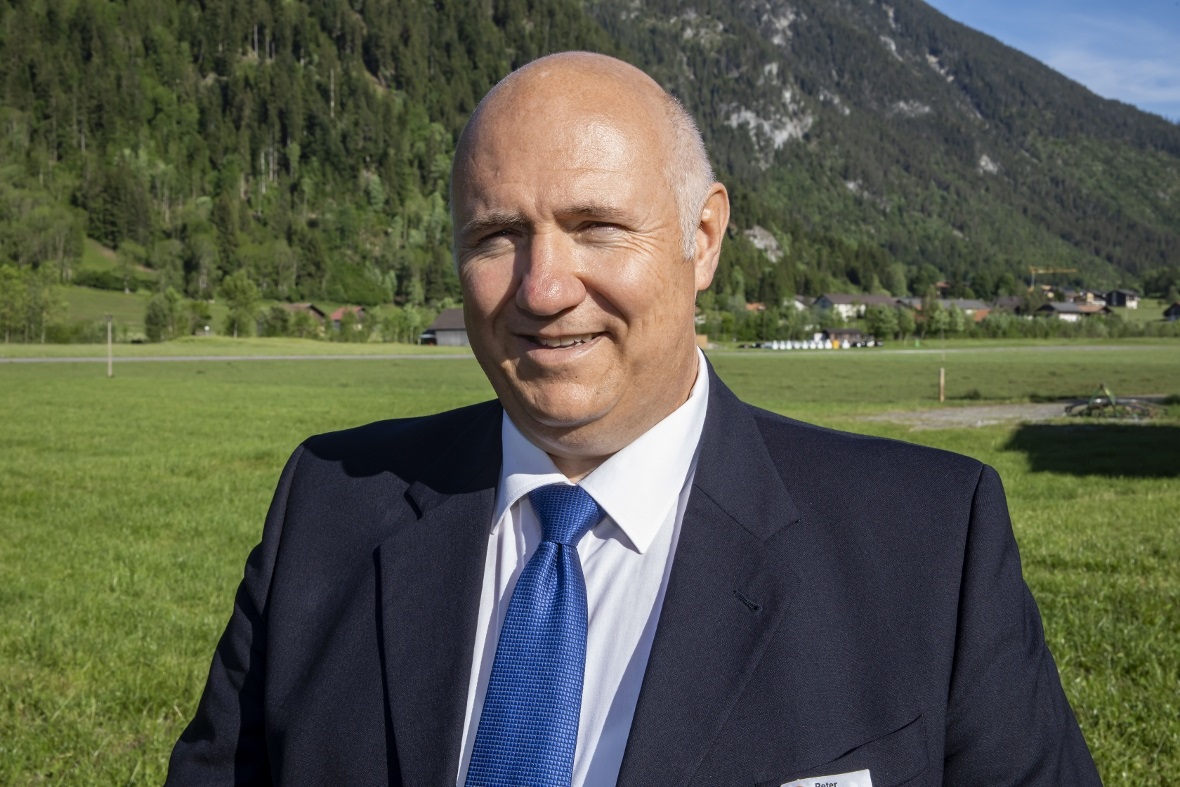 Präsident Peter Michel zog eine positive Bilanz nach dem Jubiläumsabend.