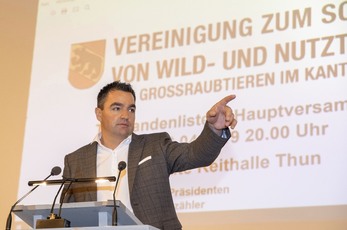 Präsident Thomas Knutti weist den Weg für die Zukunft.