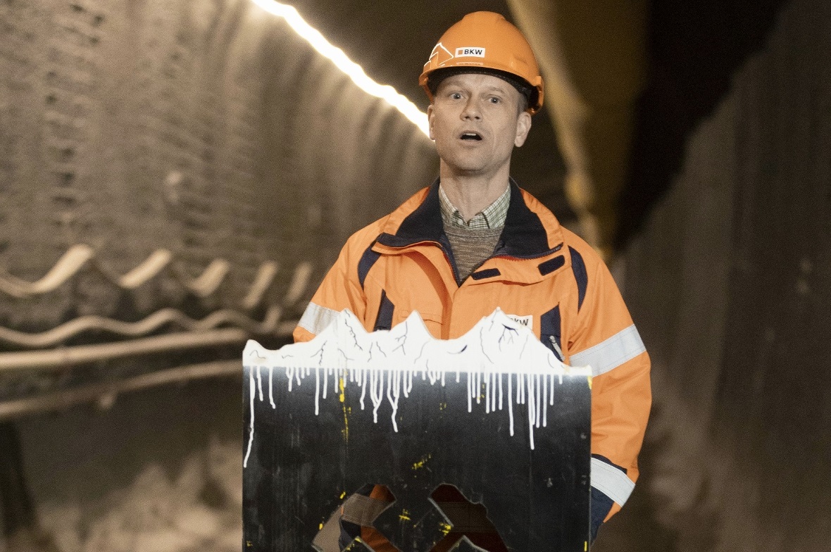 Projektleiter Patrik Eichenberger (als Bauherrenvertreter und Projektmanager im ...