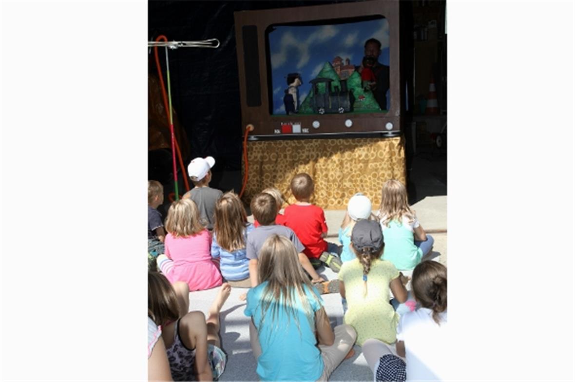 Puppenspieltheater Jim Knopf an den Dampfbahn Tagen an der Lenk