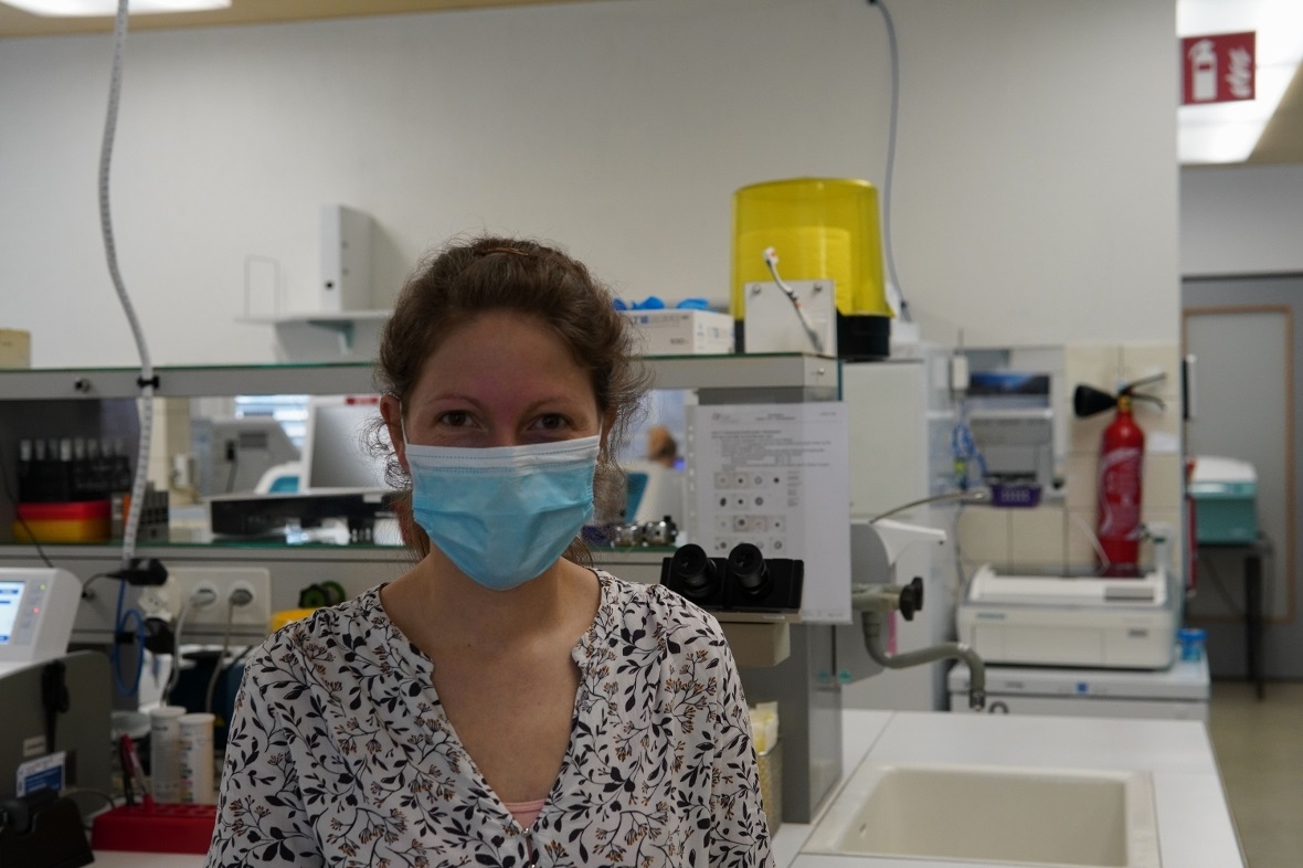 Rahel Wampfler, Mikrobiologin bei der MCL.