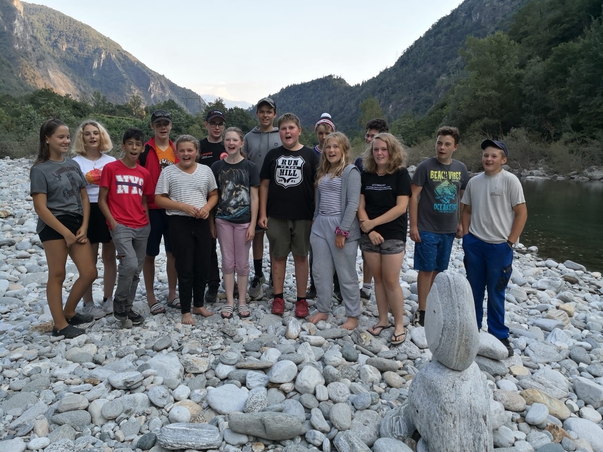 Realklasse an der Maggia.