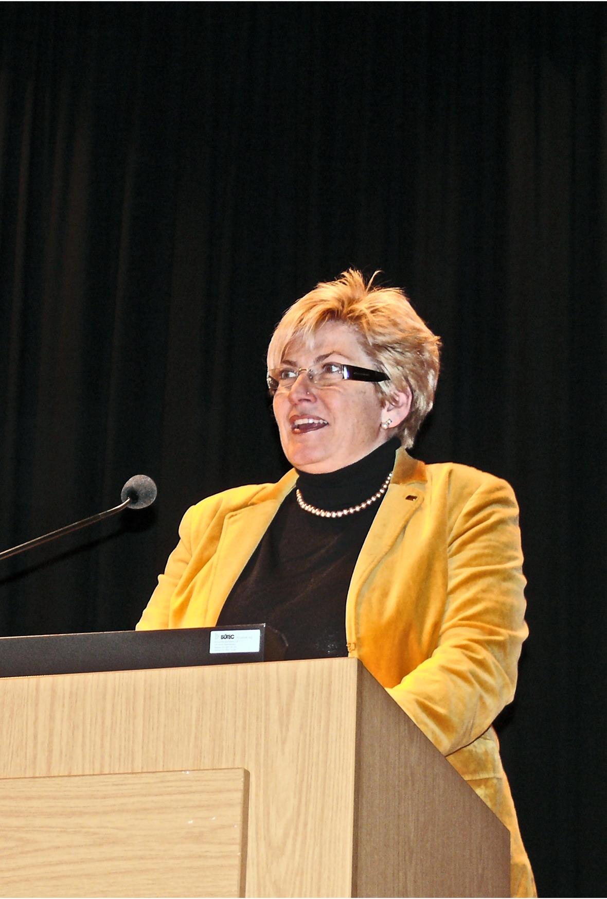 Regierungsratskandidatin Beatrice Simon.