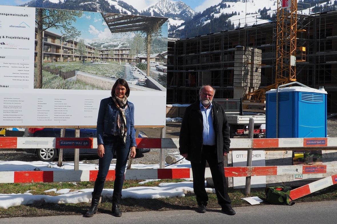 Regula Meier, Geschäftsleiterin der Bergquelle, und André Streit, Geschäftsführe...