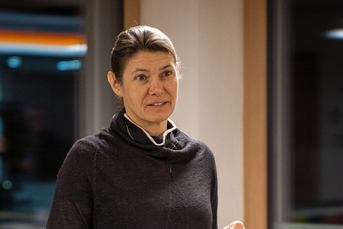 Regula Meier, Geschäftsleiterin der Bergquelle, zeigte sich bereits jetzt sehr z...