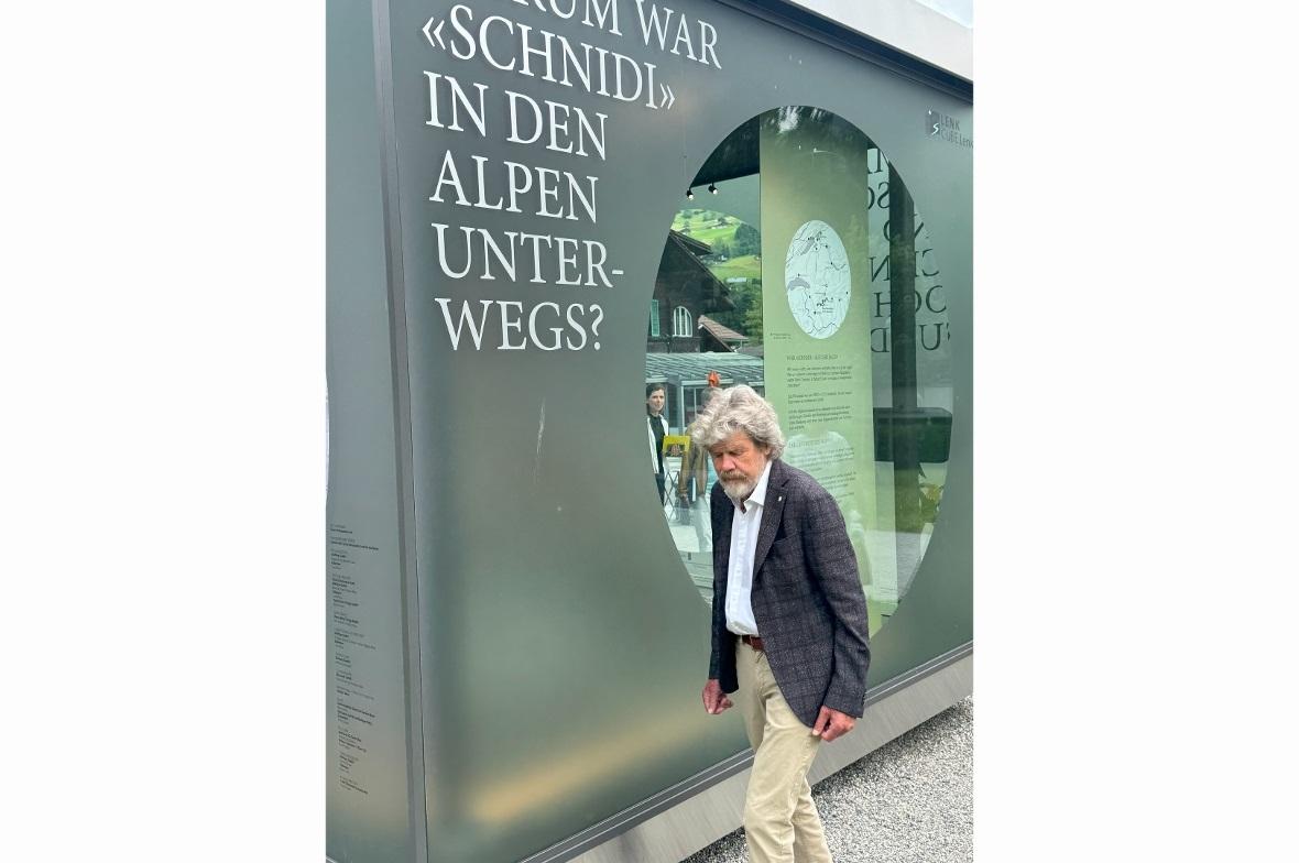 Reinhold Messener beim Cube.