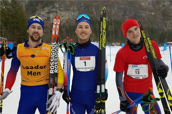 Reto Hammer, Joscha Burkhalter und Nico Näf.