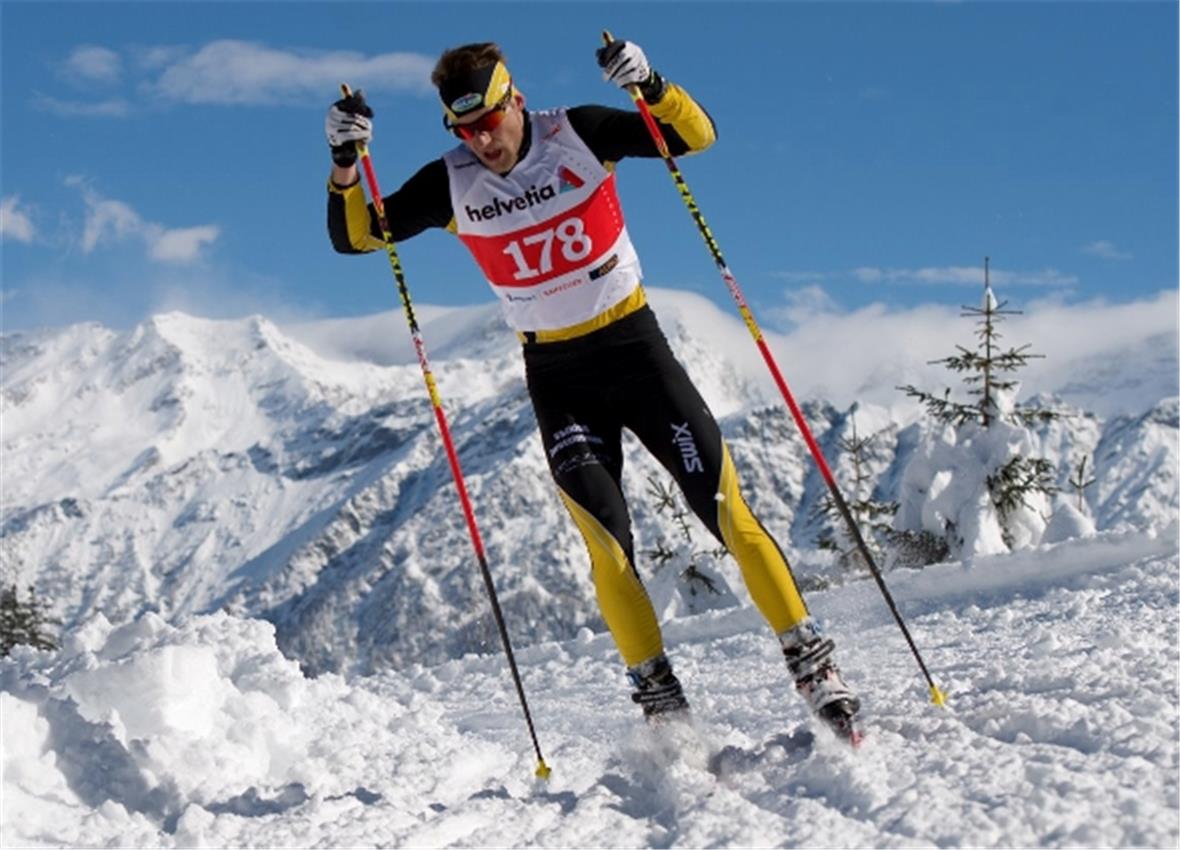 Reto Hammer stark unterwegs