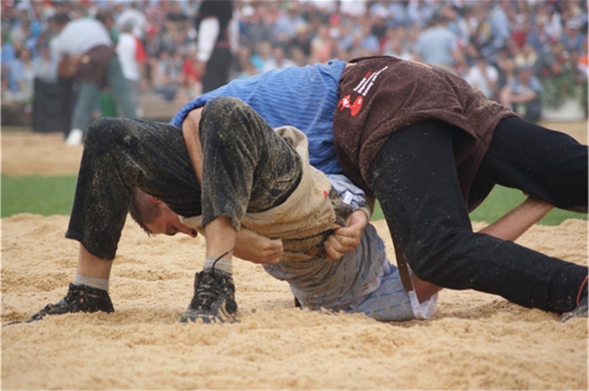 Reto Maurer: Einer seiner fünf Siege ging zulasten von Marcel Mathys, Büren, vom...