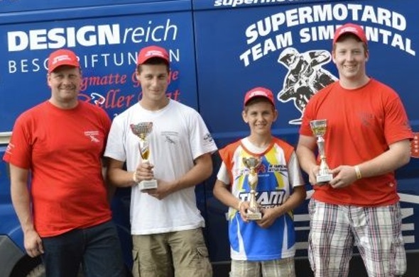 Roland Mani, Erich Bieri, Kimi Kammer und Lorenz Kunz.