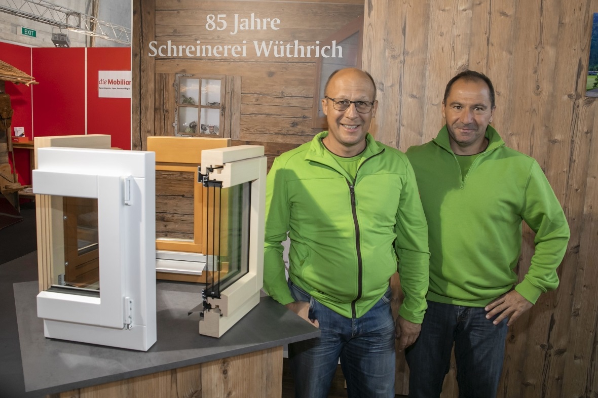 Roland Wüthrich und Martin Wüthrich führen in der dritten Generation die Schrein...