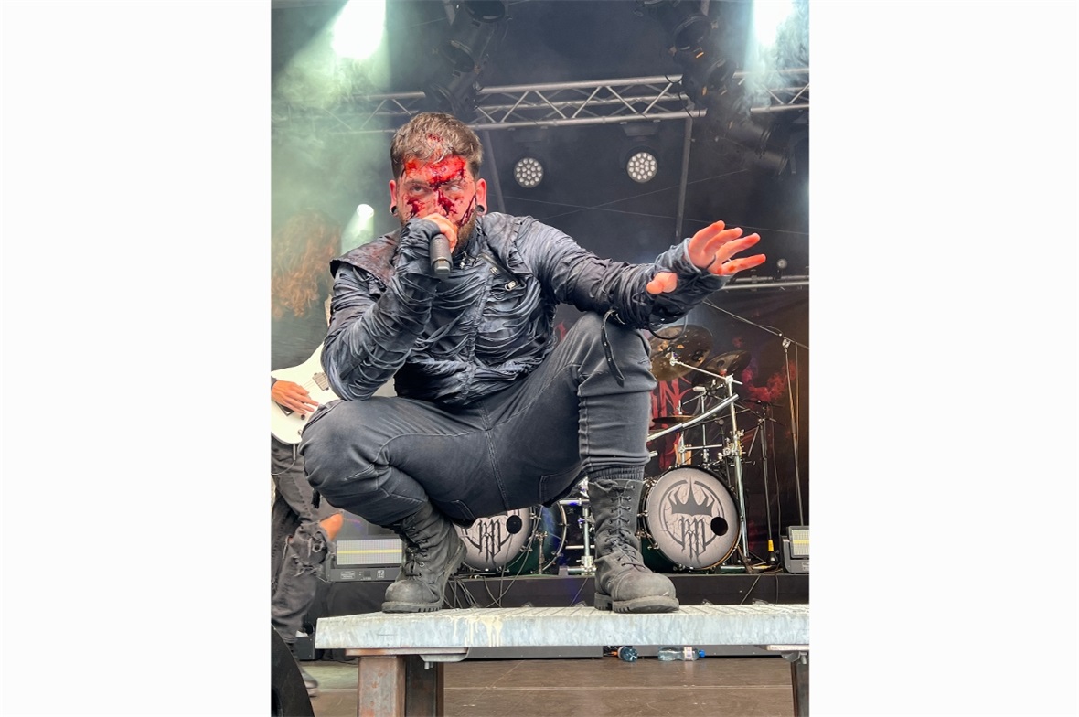 Royal Desolation: Frontmann Raphael hinterliess einen bleibenden Eindruck!