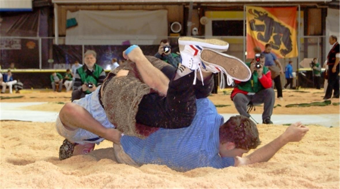 Ruedi Roschi (hier bei seiner einzigen Niederlage gegen Thomas Sempach) wurde in Biel mit 57.75 Punkten ausgezeichneter Dritter.