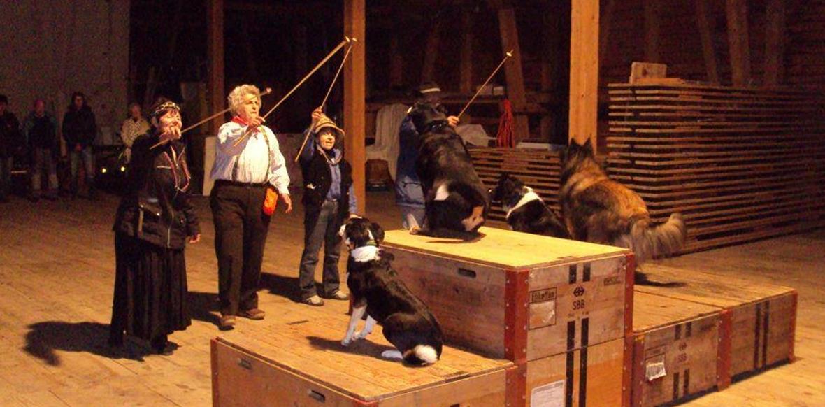 Ruth Hofer, Elisabeth Müller, Fränzi Bühler und Jean Siegenthaler