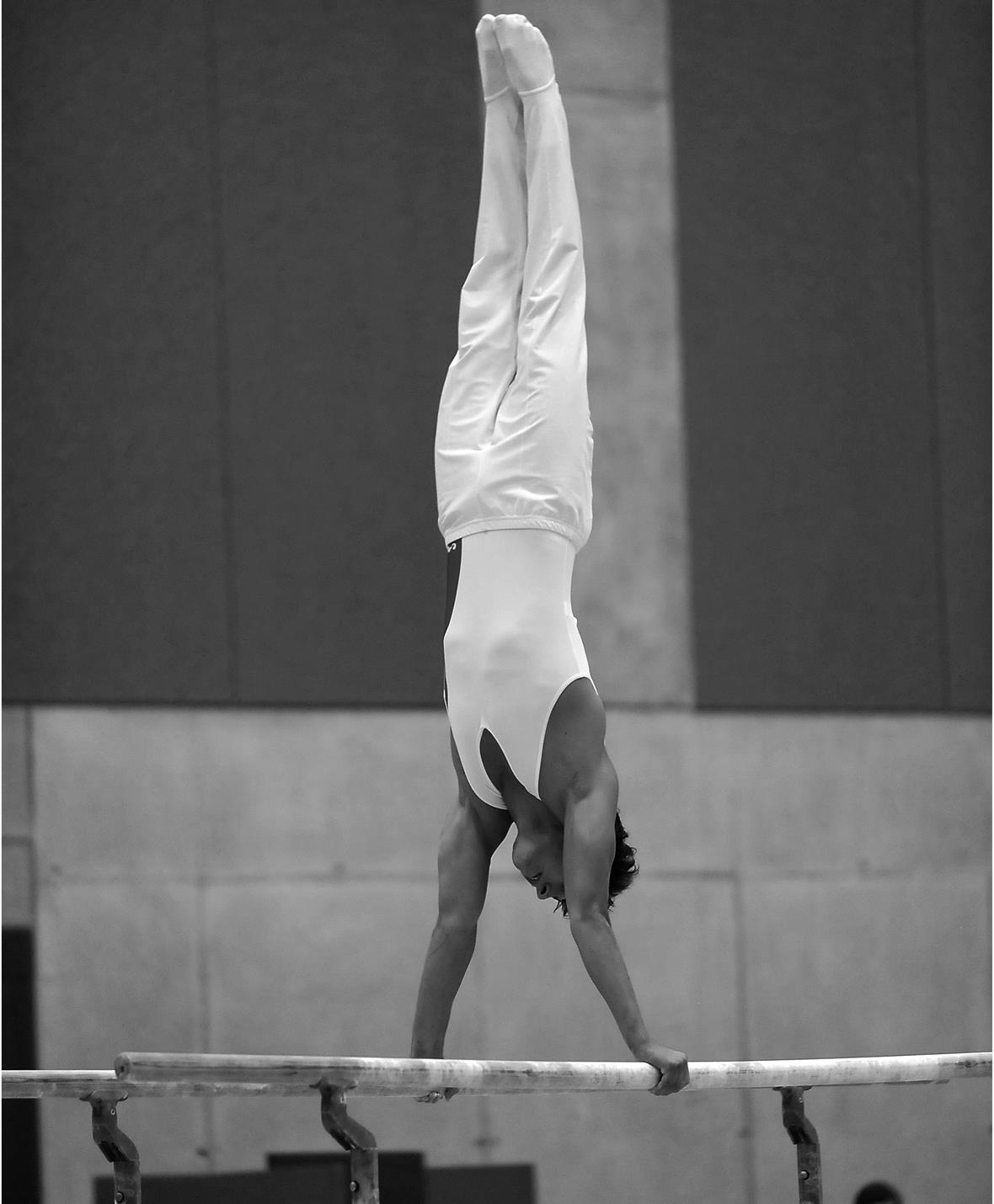 DAS Turnspektakel in Gstaad Samuele Ponzio (Bronze-Medaillengewinner SM 2009 im K6), SFG Bellinzona.