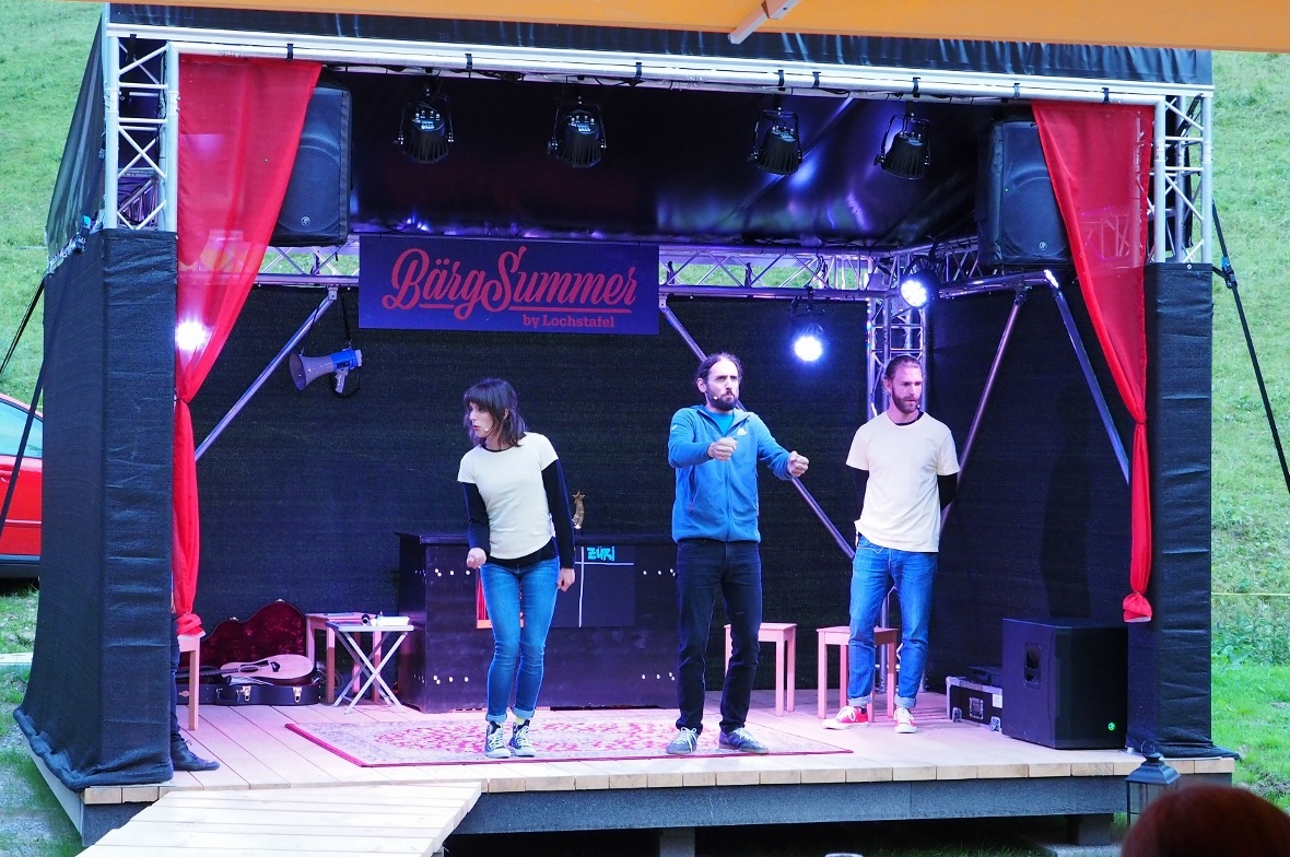 Sarah Arnold (TBD To be Defined) im Duell gegen Niggi Hégelé (Anundpfirsich).