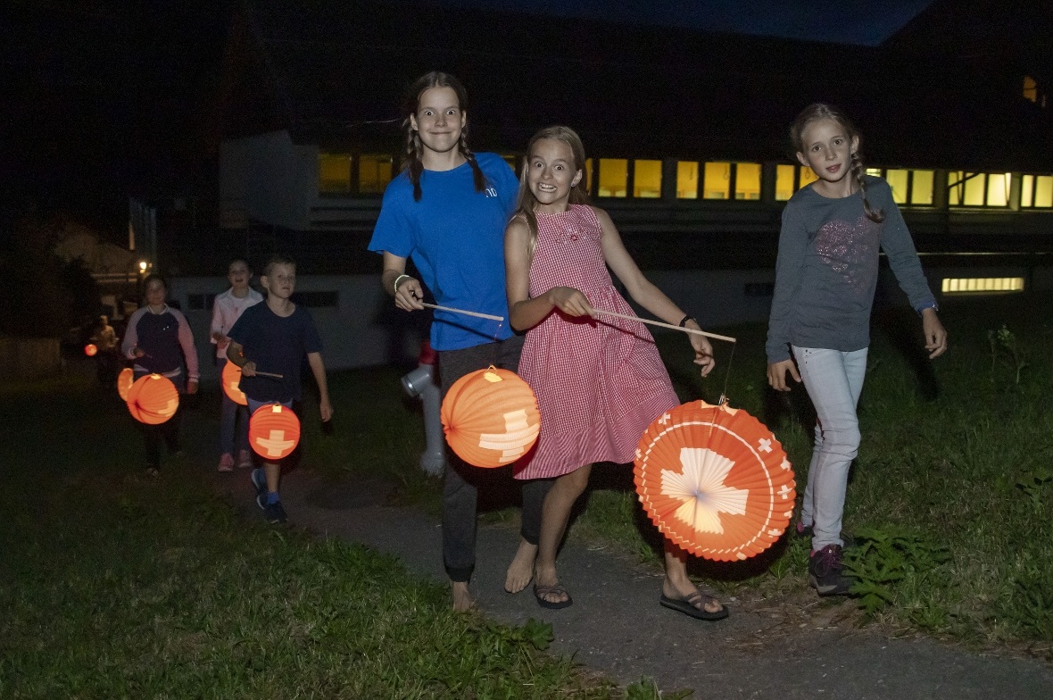 Schaut her, sagten die Kinder.