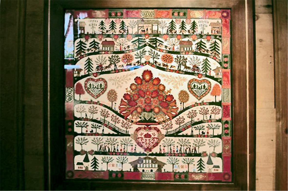 Scherenschnitt von Anne Rosat