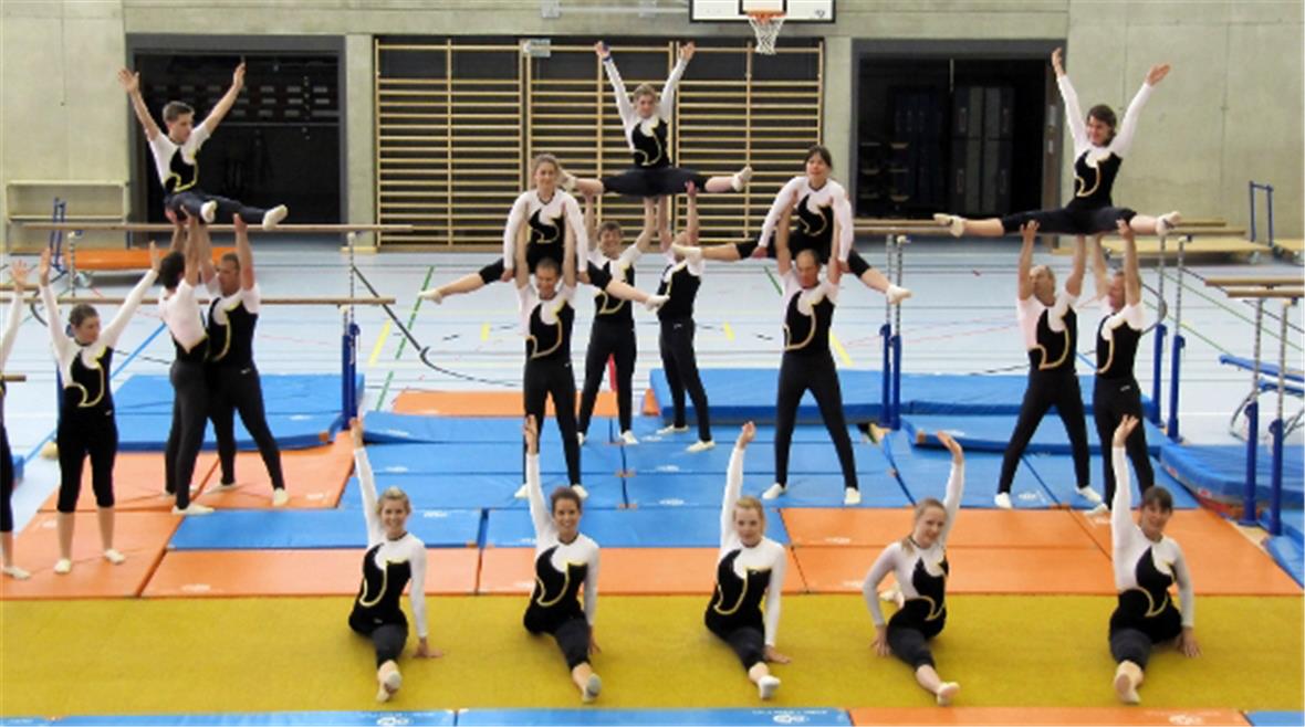 Schlussbild der Geräte-Riege