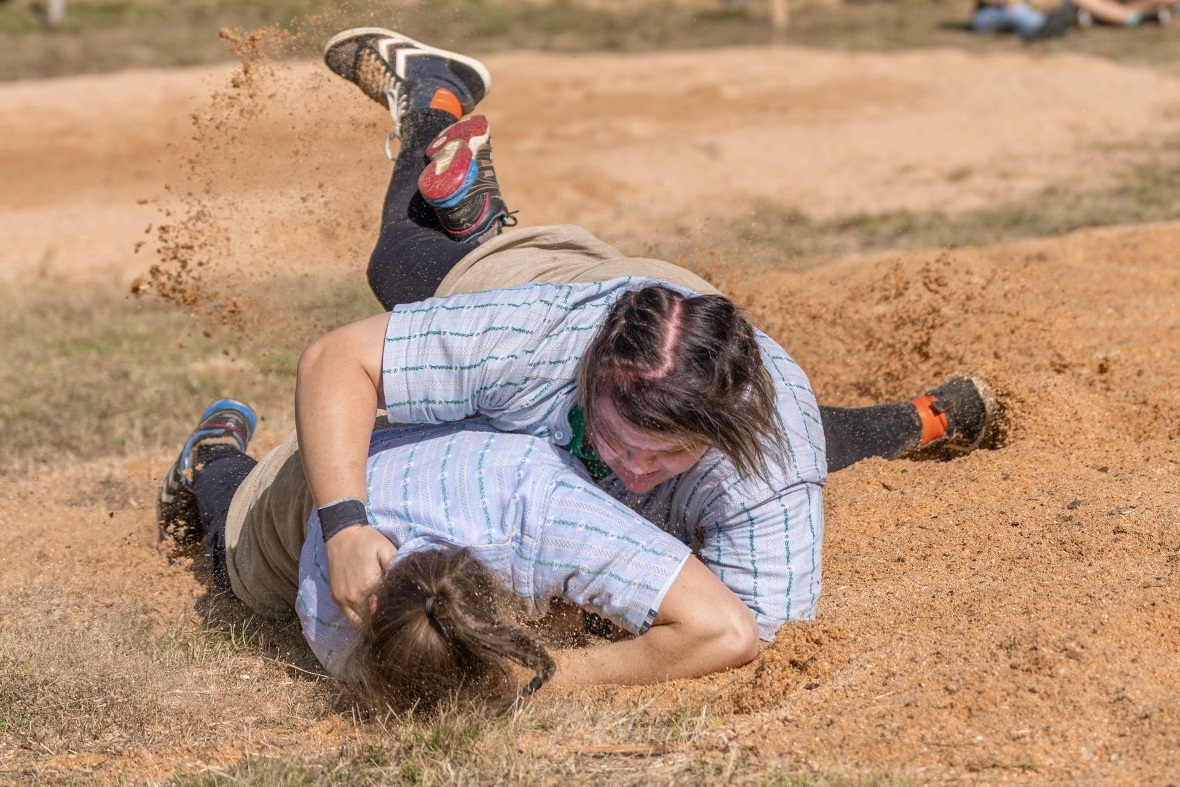 Schlussgang bei den Frauen Aktive.