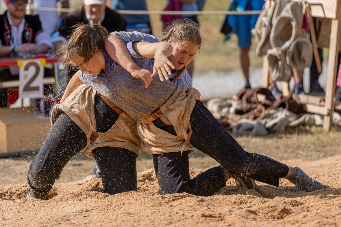 Schlussgang bei den Meitli 1.