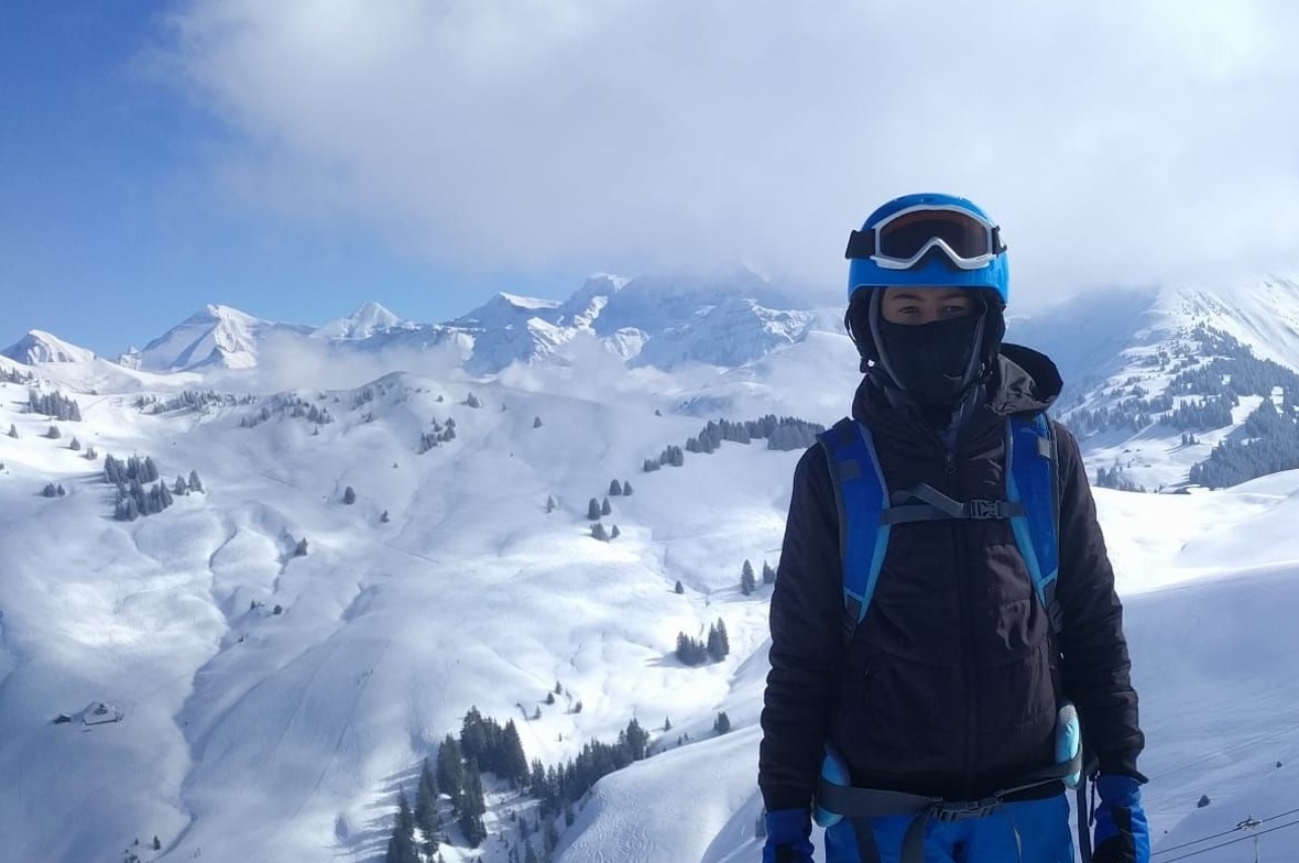 Schöne Aussicht auf dem Saanerslochgrat.