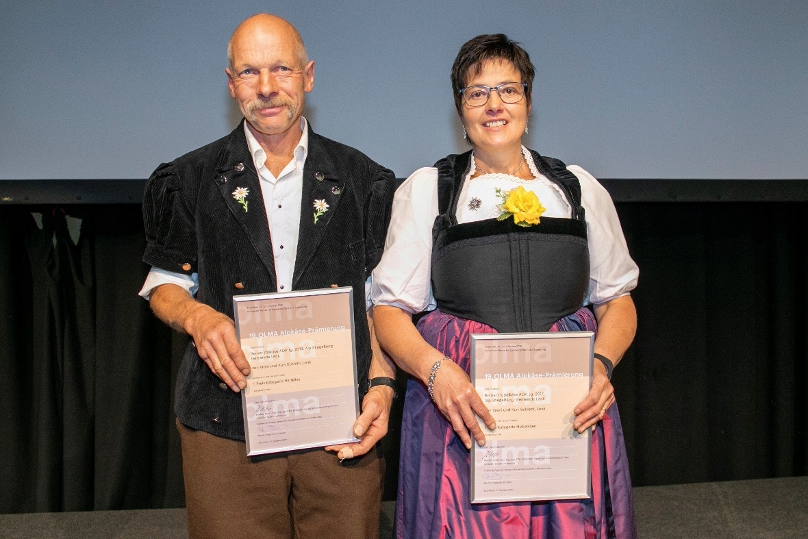 Schrieben Geschichte bei der OLMA: Dieses Jahr schafften es Kurt und Vreni Schle...