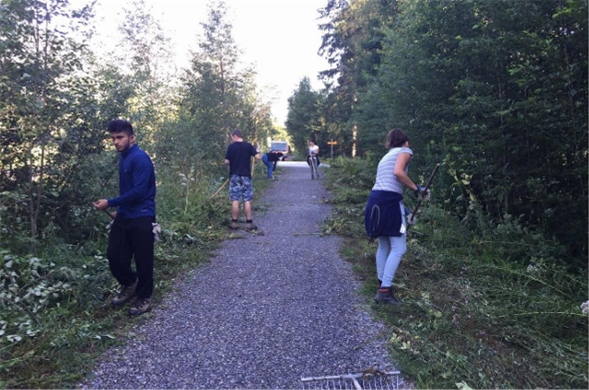 Schwellenarbeiten ausführen